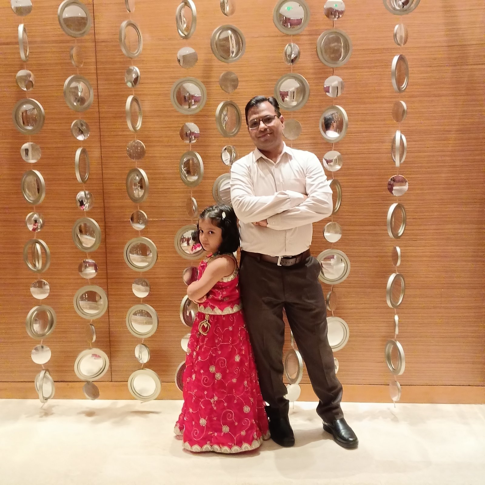 Anahita and Dad